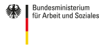 Logo Bundesministerium für Arbeit und Soziales - Link zur BMAS Startseite